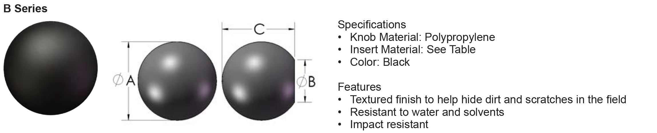 Innovative Components Plastic Clamp Knobs